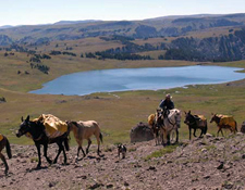 USA-Wyoming-Grand Teton Wilderness Ride